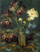 Gogh, Vincent van - Vase with Myosotis and Peonies